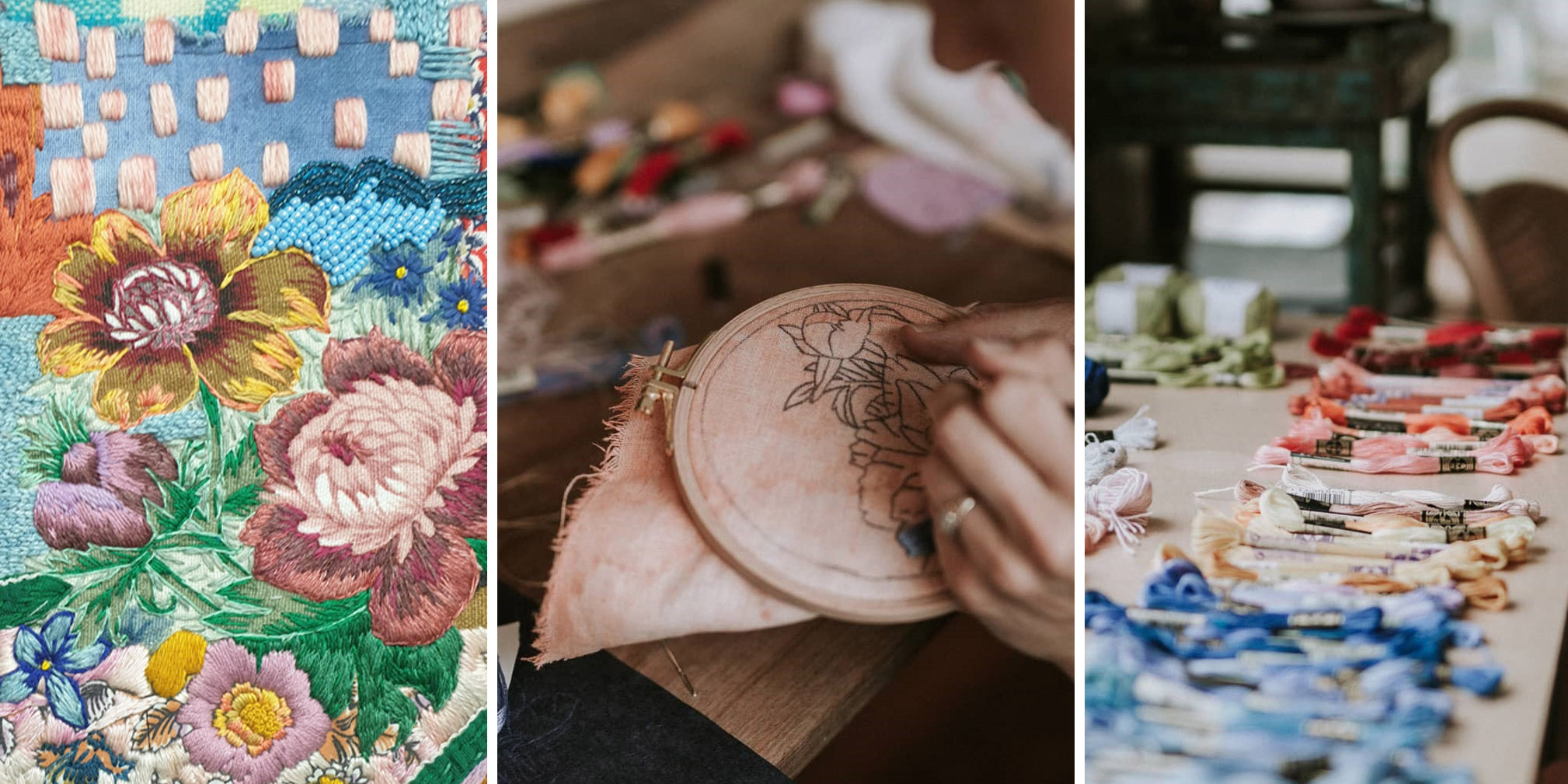 Floral Embroidery Workshop - November