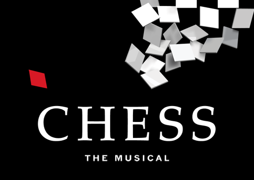 Chess the Musical poster image with a black background